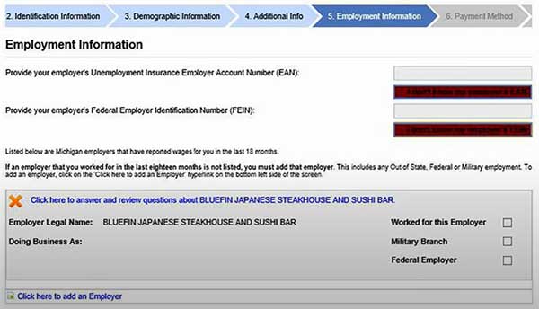 employment information on michigan unemployment insurance