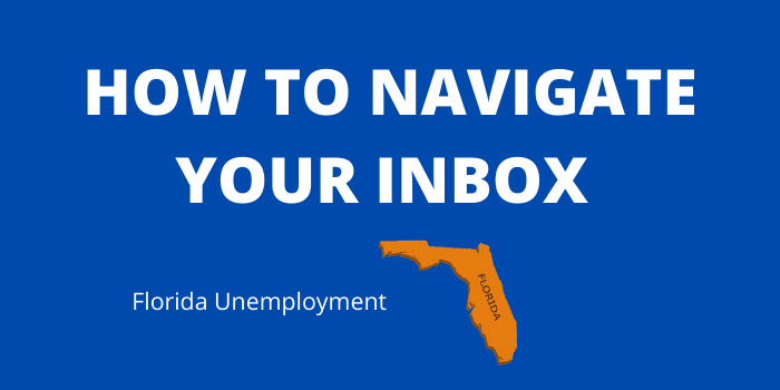 how to navigate your inbox on florida unemployment
