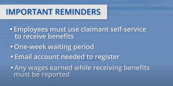 important reminders on employer filed claim in sc unemployment