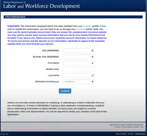 labor and worforce development to file for unemployment insurance benefits in alaska